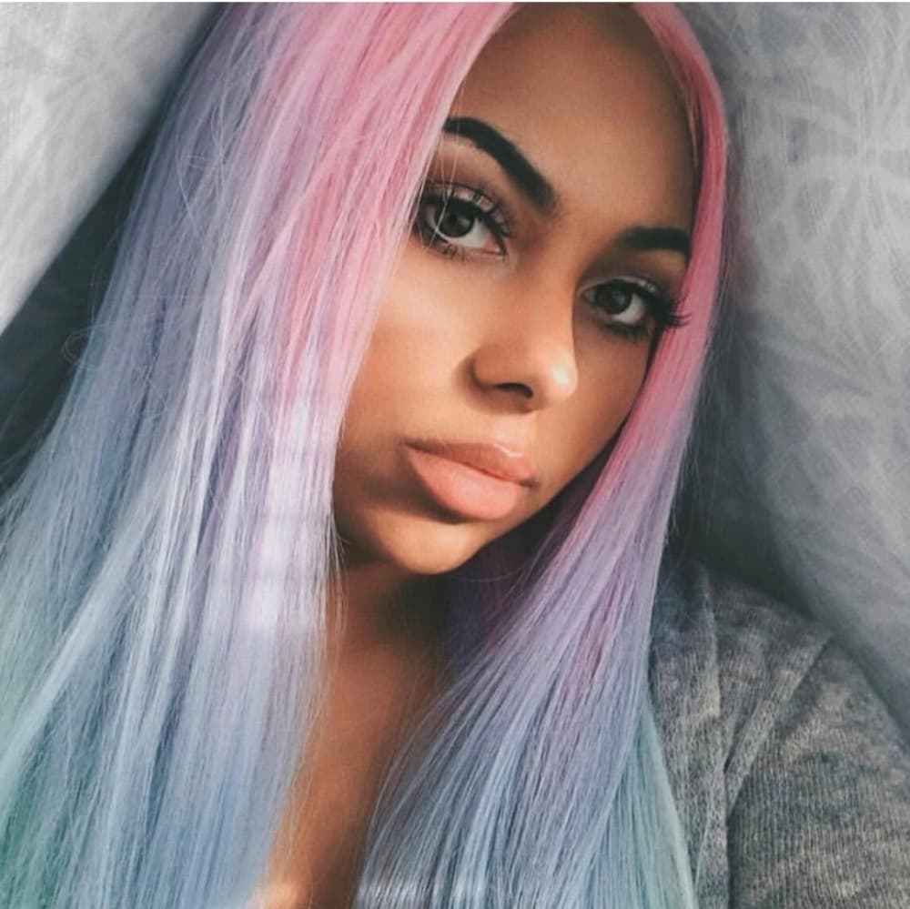 Rainbow Beauty Lace Front Wig