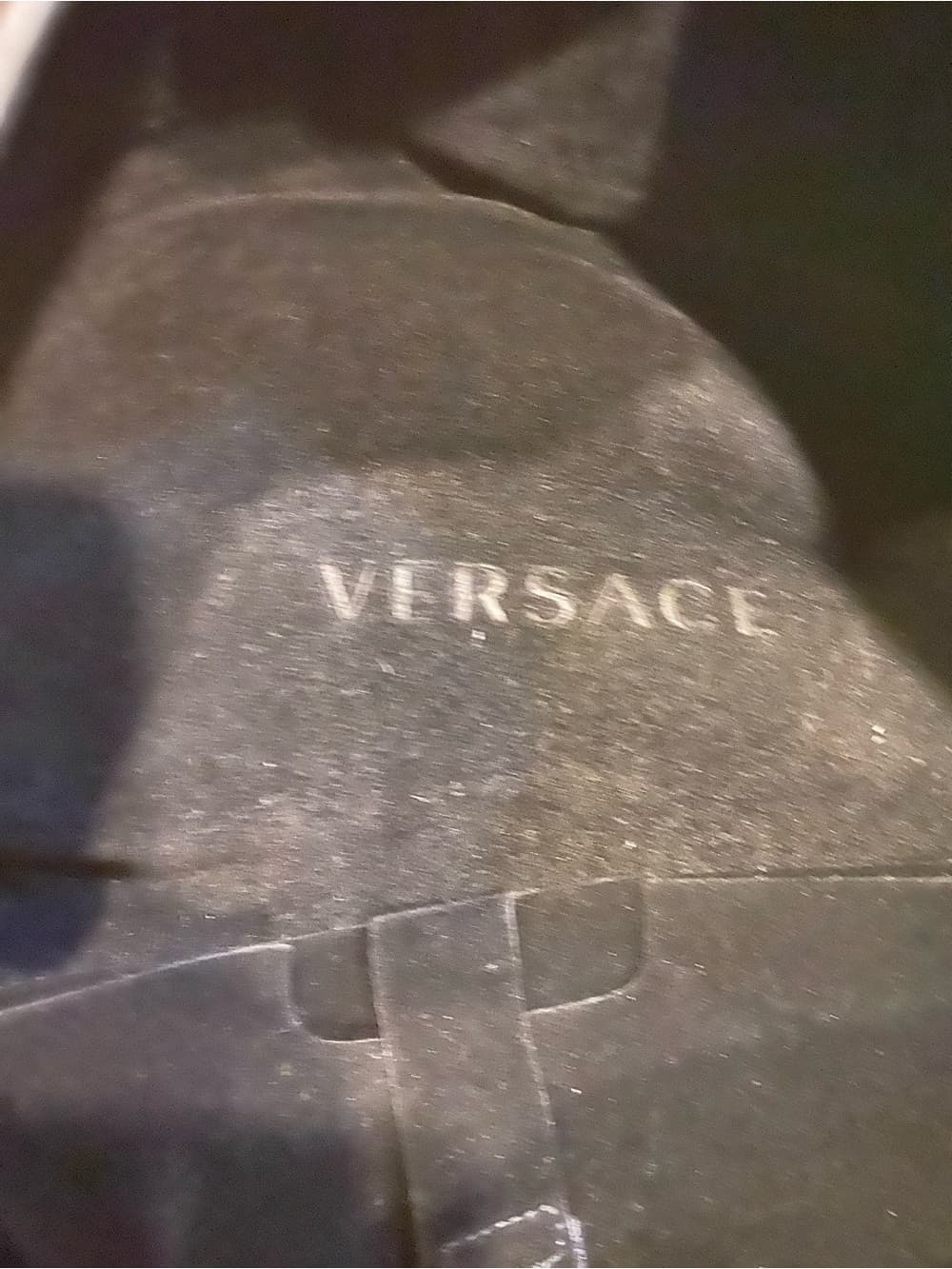 Versace Rimless Sunglass shields - Black Frame and clear one - Thumbnail 2