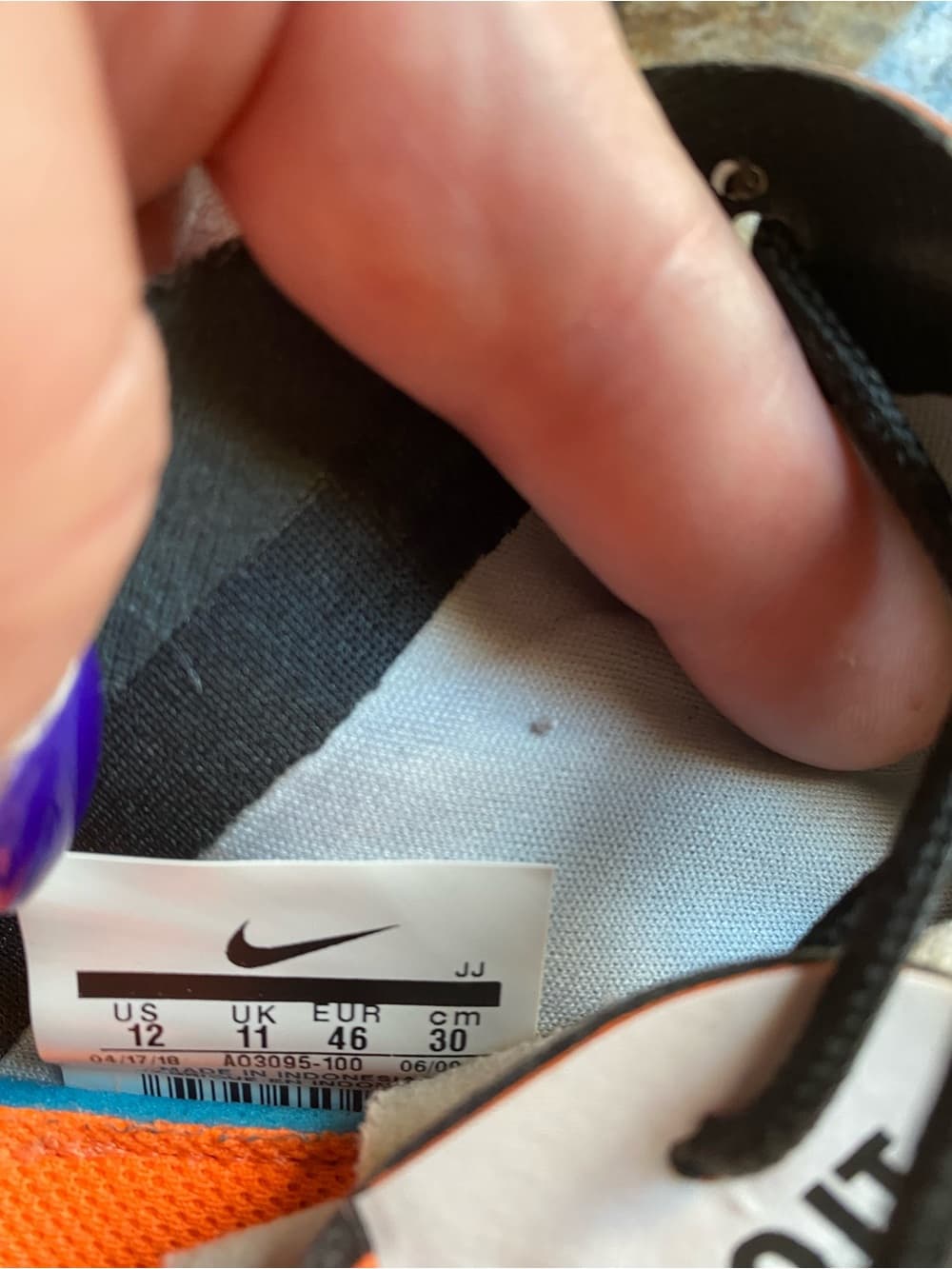 Nike EXP-X14 SE "Just Do It" sneakers i - Thumbnail 5