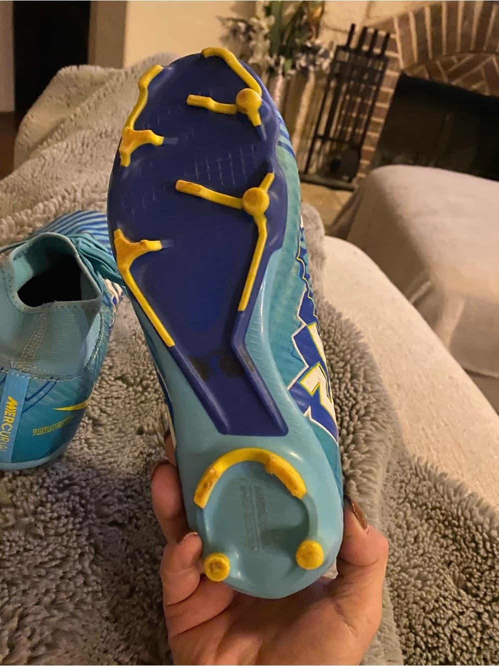 Nike Zoom Mercurial Superfly 9 Academy Kylian Mbappe soccer cleats - Thumbnail 3