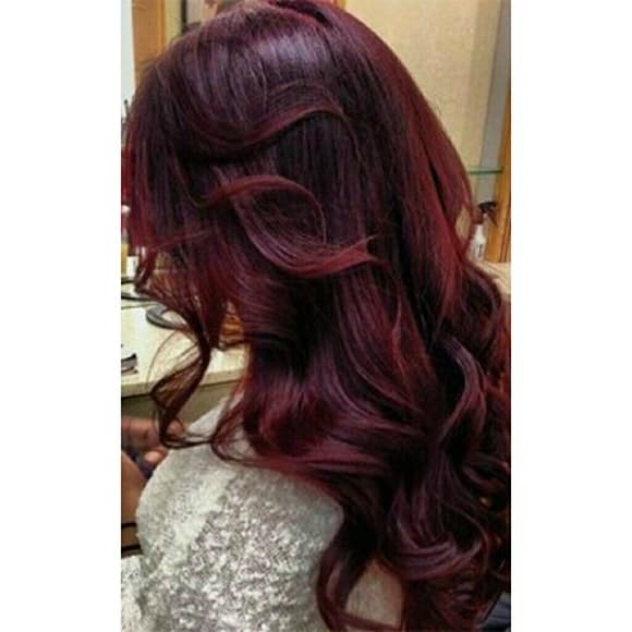 Plum Red Full Clip In Extension 23 inches!! - Thumbnail 4