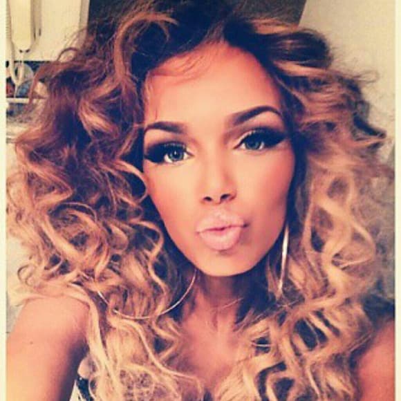 Beautiful Curly Indian Remy Wig #2/27 16 inches - Thumbnail 4