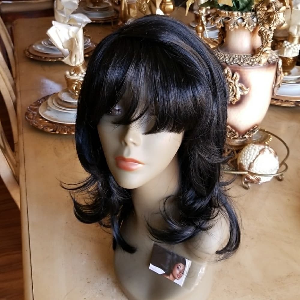 Black Max Volume Beauty Wig - Thumbnail 3