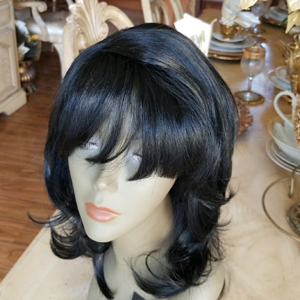 Black Max Volume Beauty Wig - Thumbnail 5