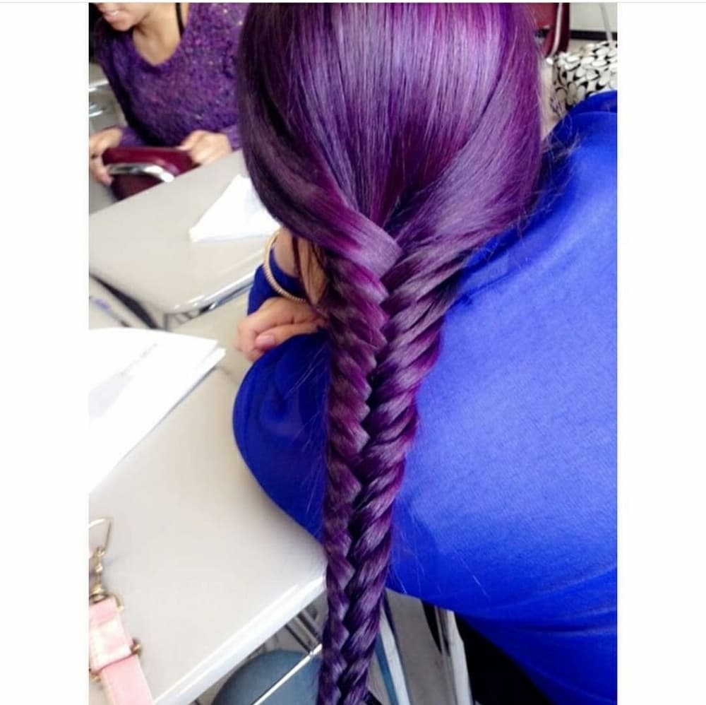 Purple Beauty Lacefront Wig 22-26;inchres!! - Thumbnail 5