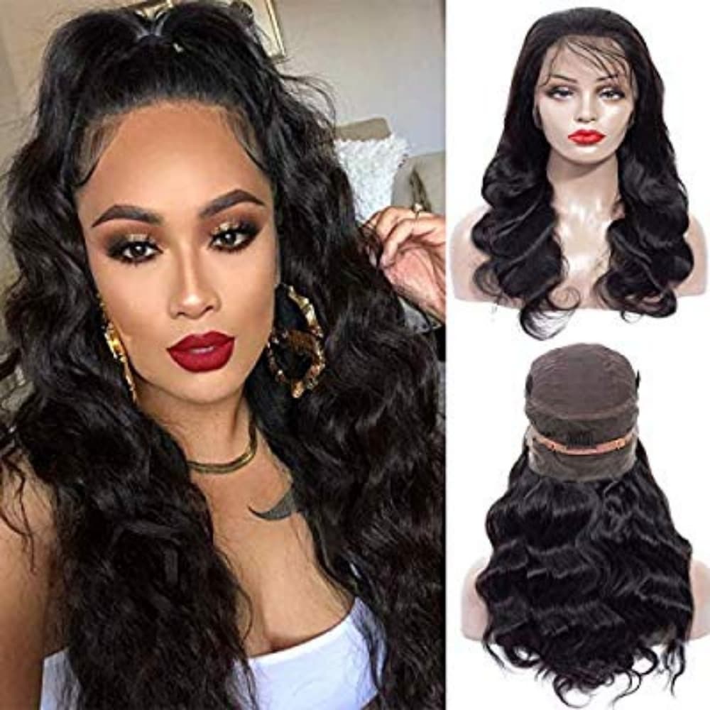 100% Human Hair Bodywave Lace Front Wig