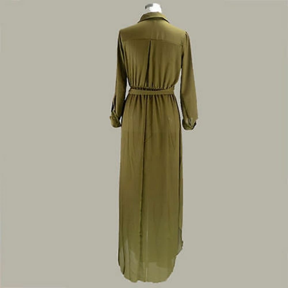Beautiful Chiffon Dress - Thumbnail 5