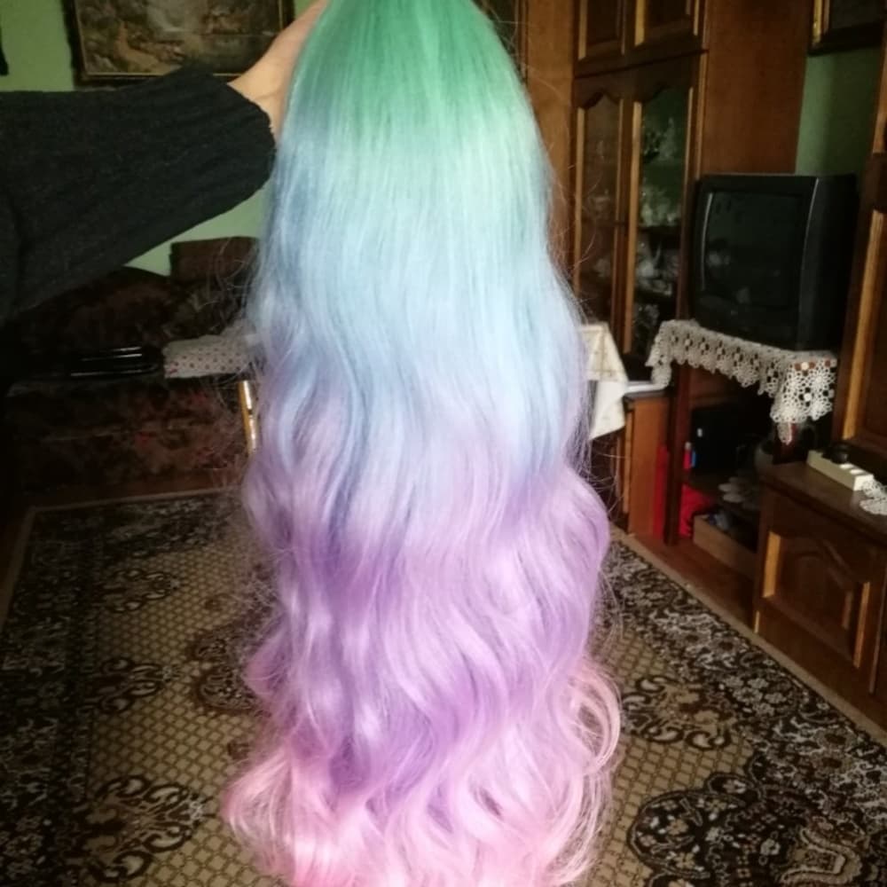 Rainbow Beauty Lace Front Wig