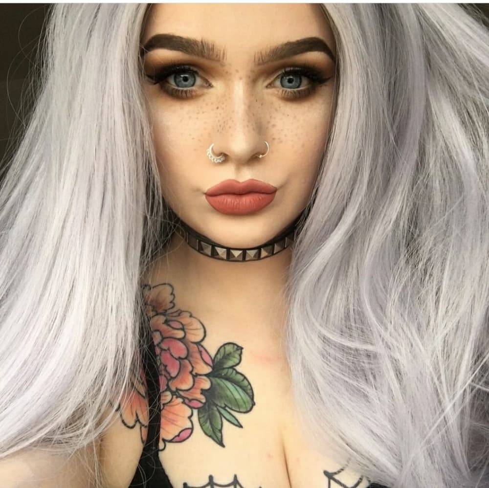 Gray Beauty LaceFront Wig 22-24 inches
