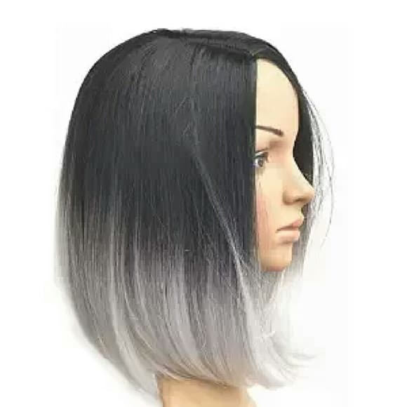 Cute Black Ombre Bob Wig - Thumbnail 3