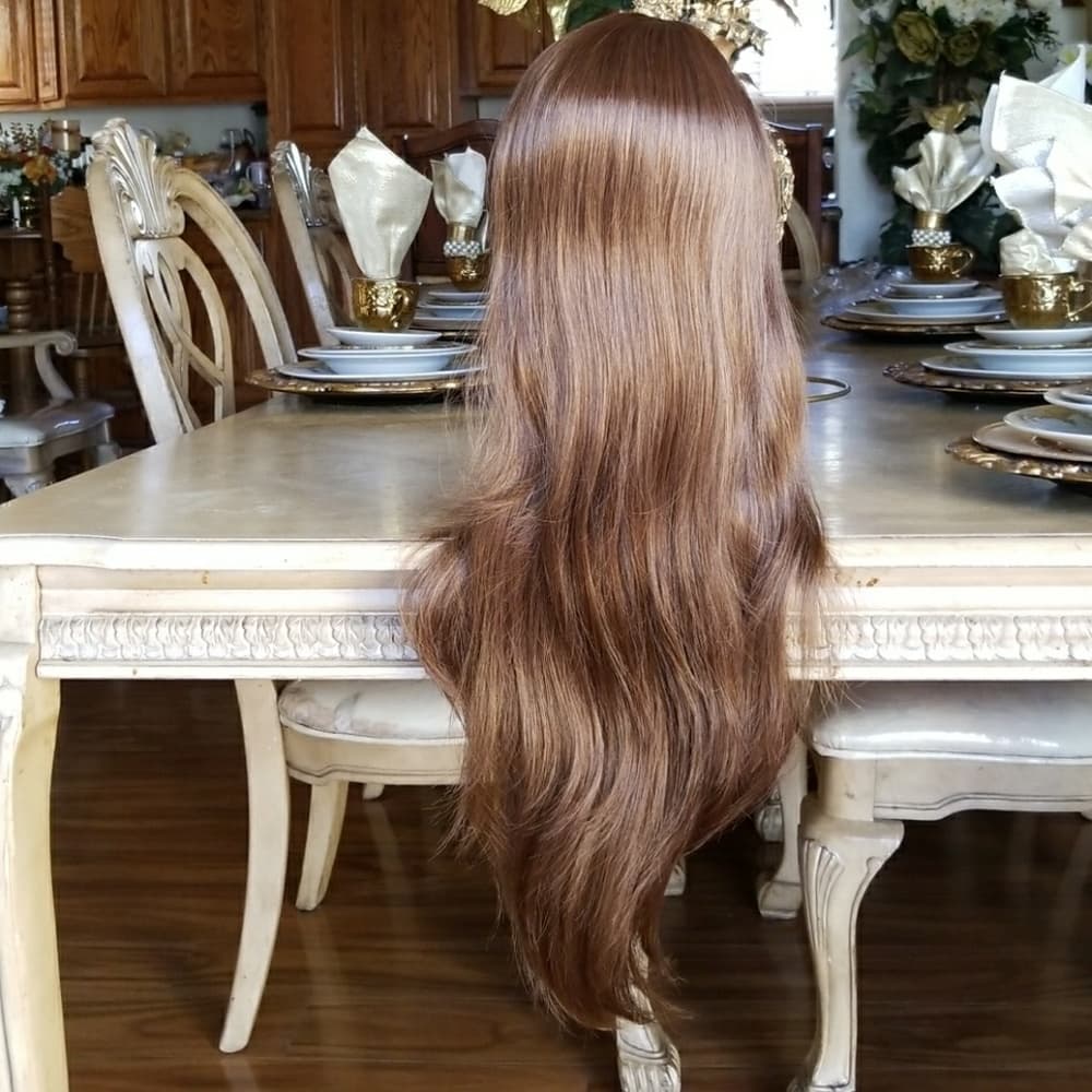 Brown Waves Beauty Wig - Thumbnail 2