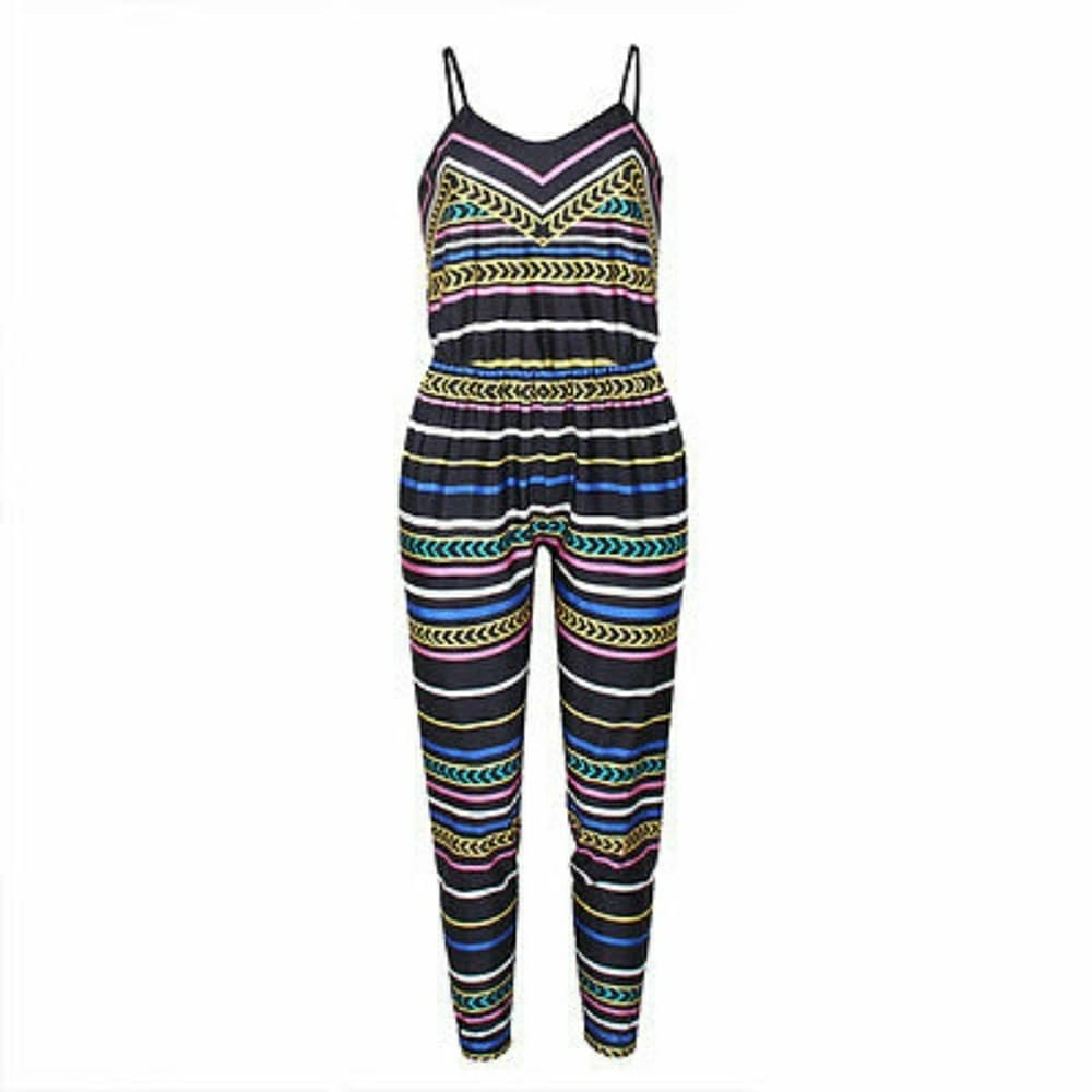 Cute Boho Strappy Jumpsuit - Thumbnail 6