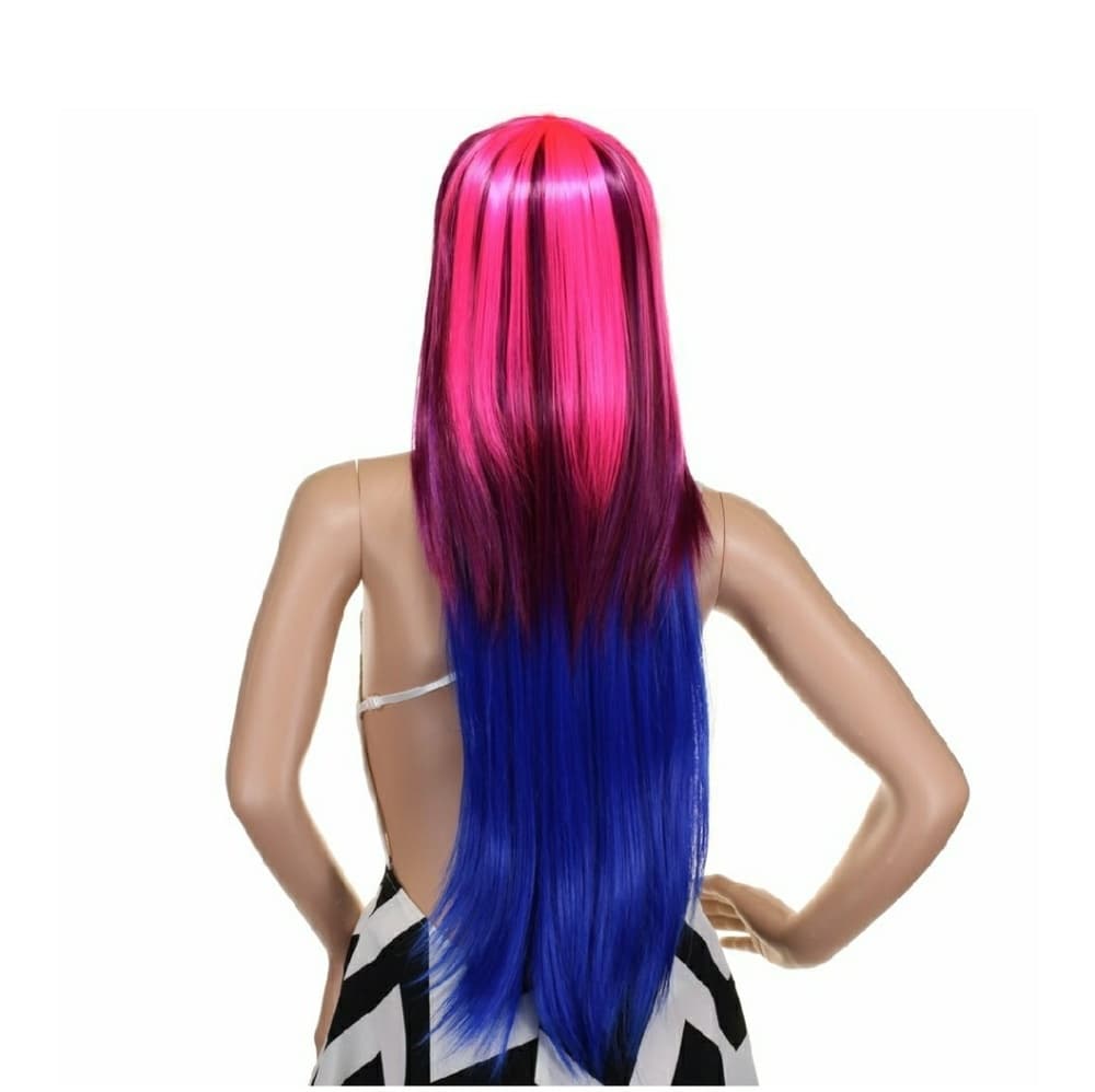 Pink Blue Wig - Thumbnail 2