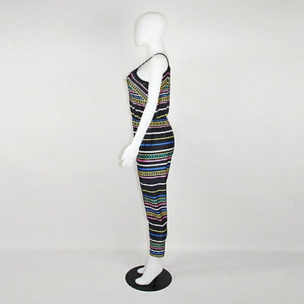 Cute Boho Strappy Jumpsuit - Thumbnail 3