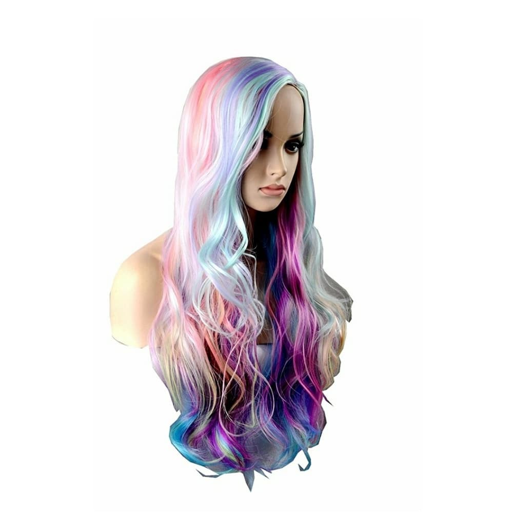 Rainbow Beauty Wig - Thumbnail 4