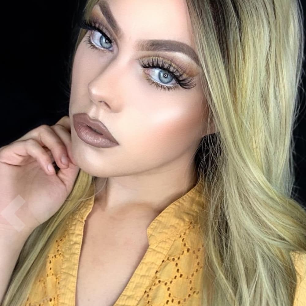 Ombre Blonde Beauty Lace Front Wig - Thumbnail 4