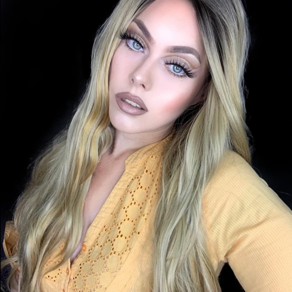 Ombre Blonde Beauty Lace Front Wig - Thumbnail 3