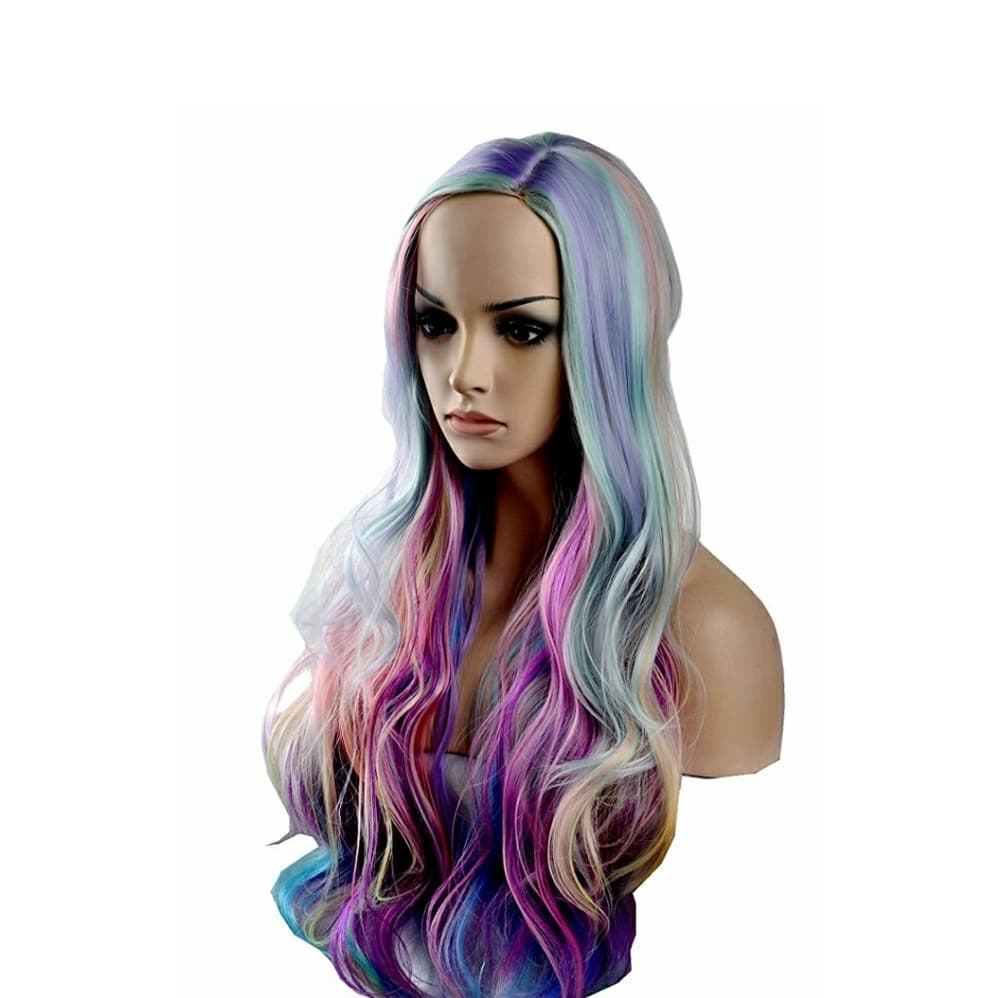 Rainbow Beauty Wig - Thumbnail 2
