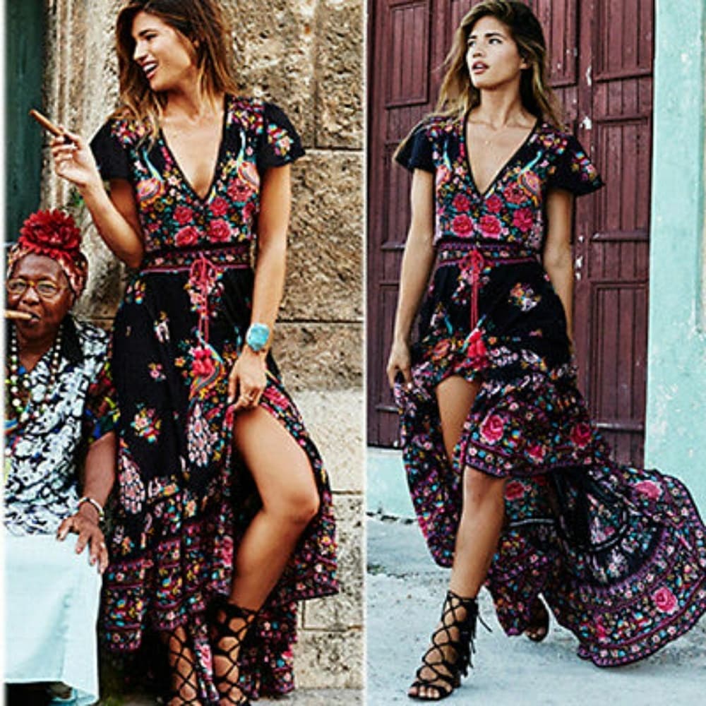 Vintage Boho Beauty Dress - Thumbnail 4