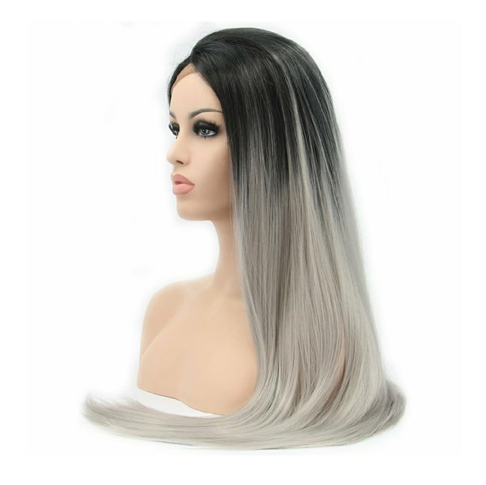 Ombre Black Gray Beauty