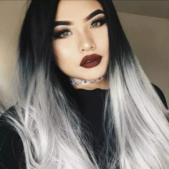 Ombre Black Gray Beauty - Thumbnail 7