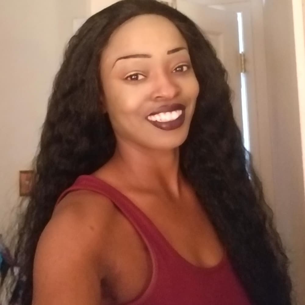 Long Wavy Lace Front Wig - Thumbnail 7