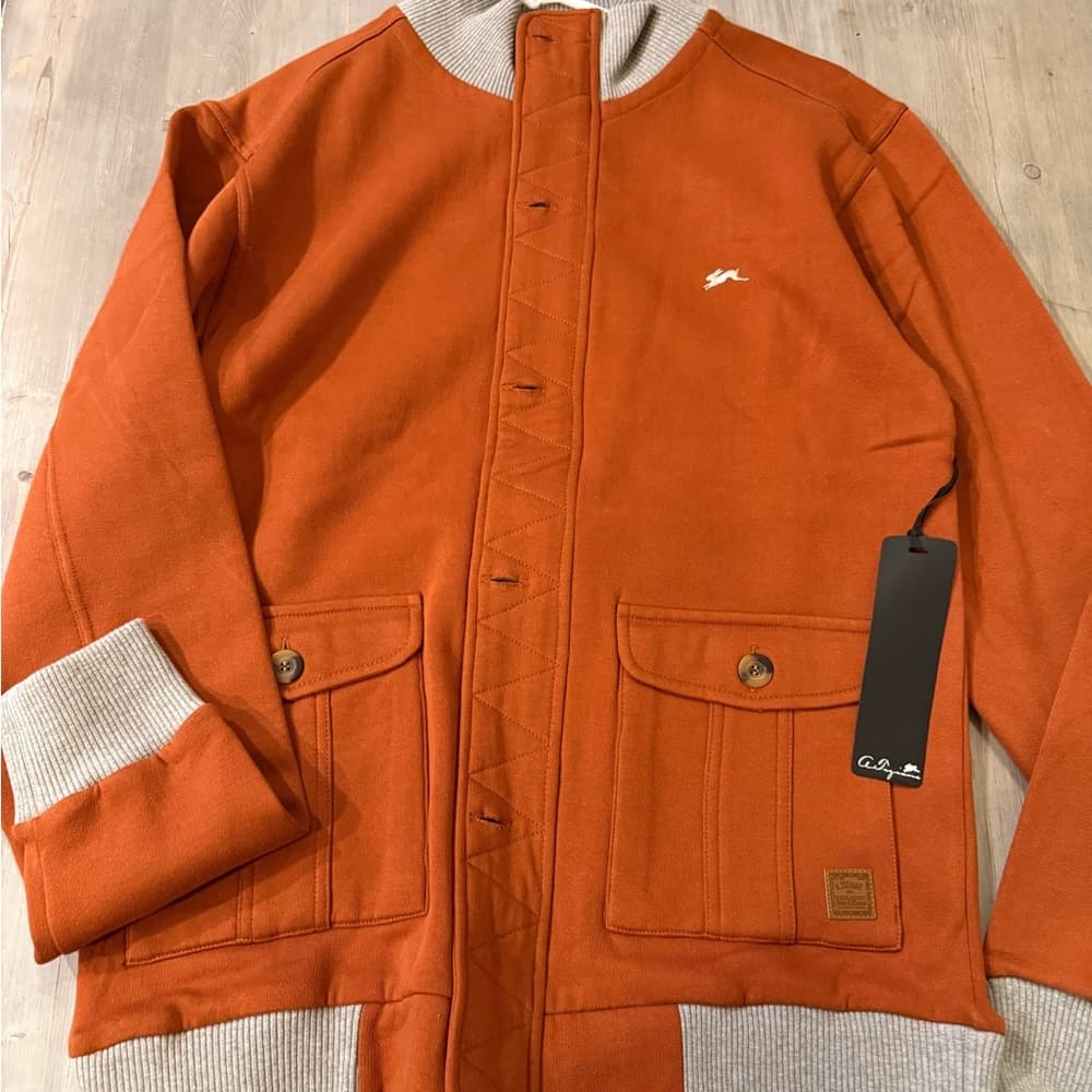 A Tiziano zip up/button up jacket sz XL - Thumbnail 3