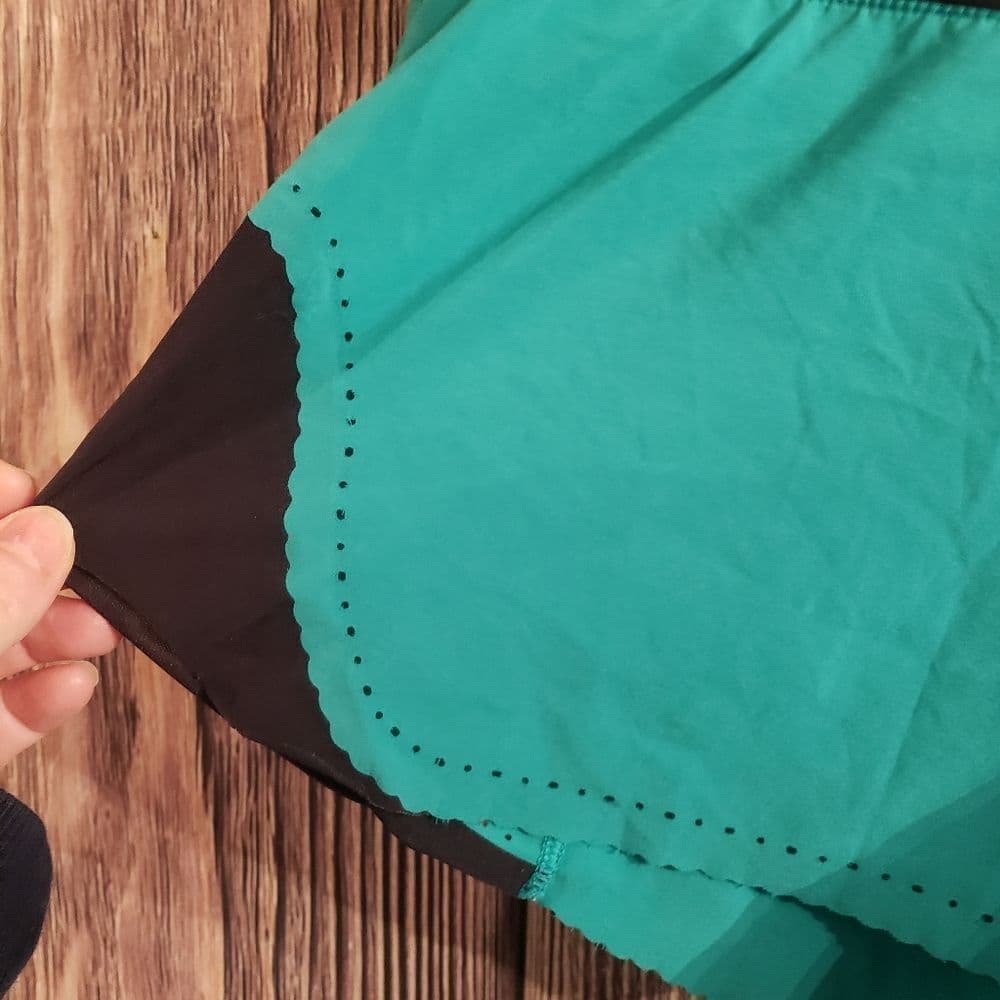 lululemon athletica Teal and Black Athletic Shorts - Thumbnail 5