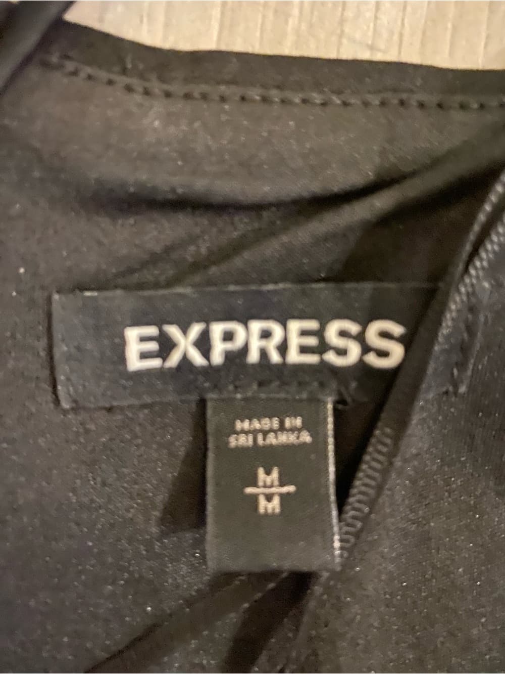 Express Black Sequin Spaghetti Strap Evening Gown - Thumbnail 3