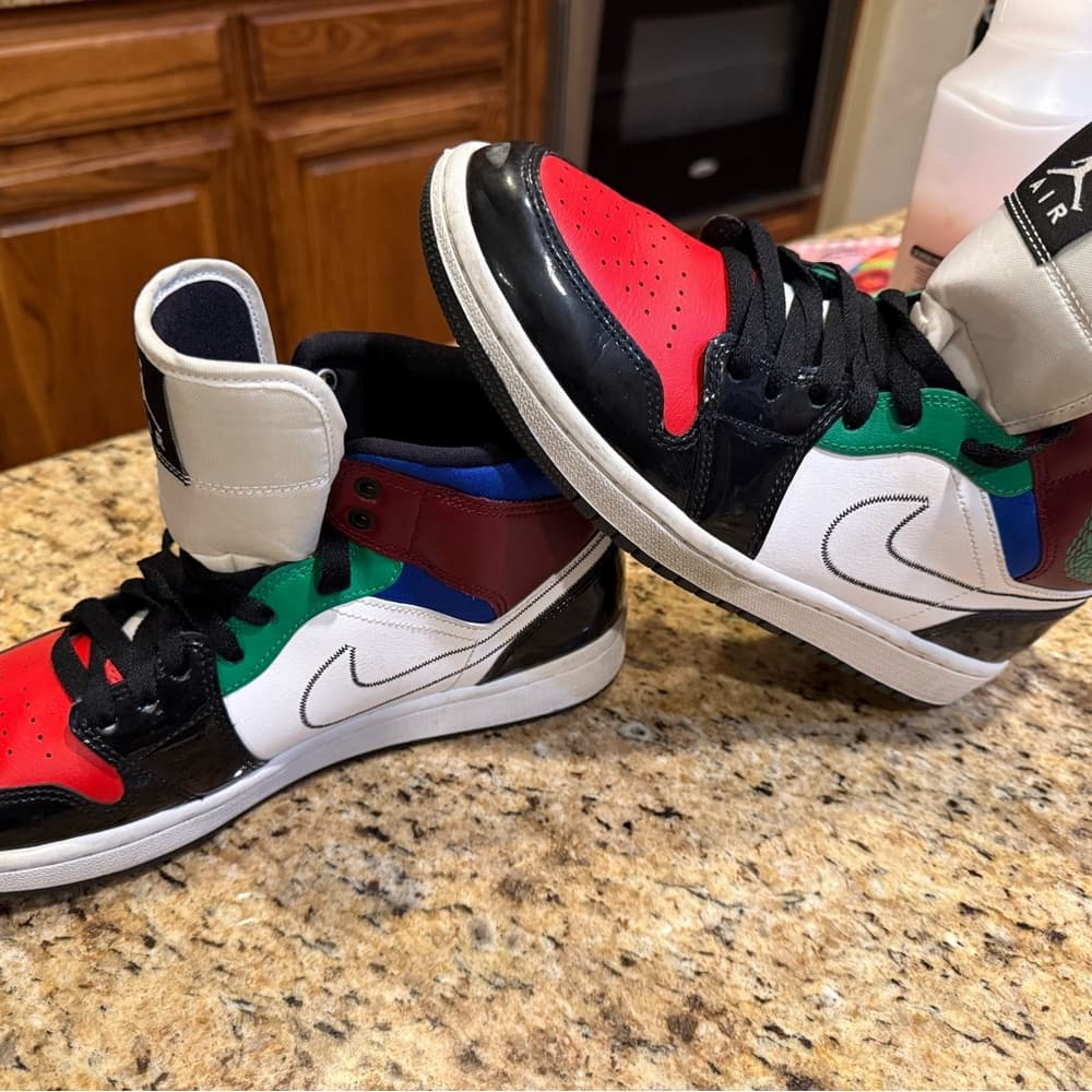 Jordan 1 mid SE multicolor - Thumbnail 2