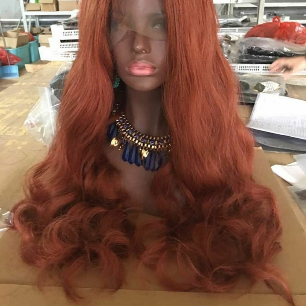 Auburn Beauty LaceFront Human Hair Wig w2-24 inch!