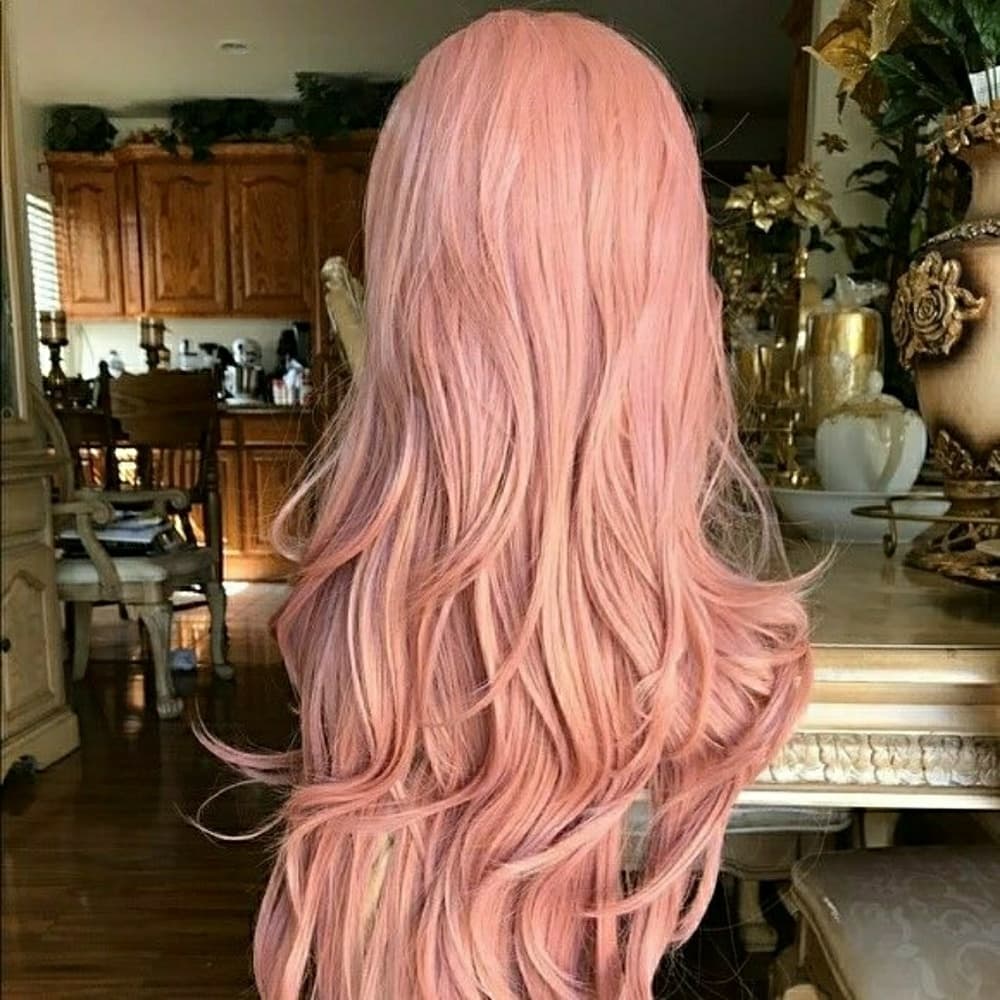 Beautiful Pink Beauty LaceFront Wig 24-28 inches!! - Thumbnail 3