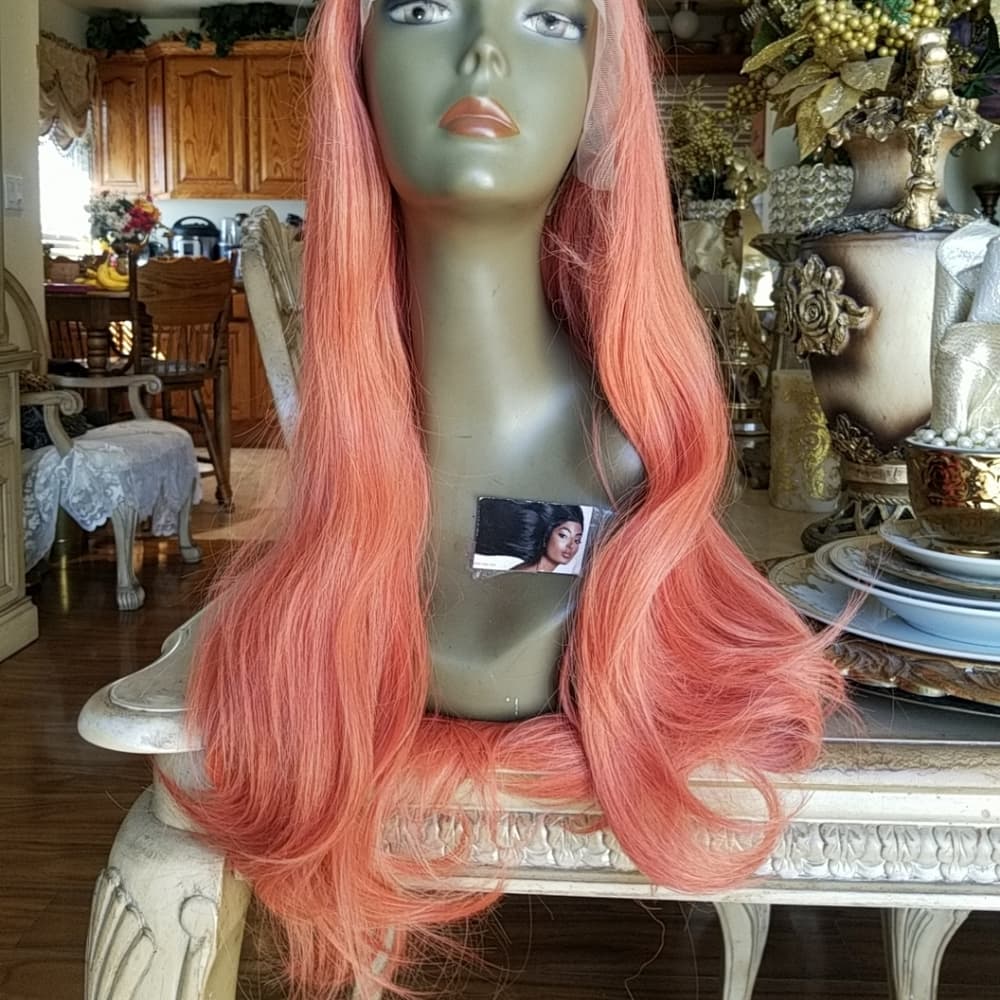 Orange Beauty Lace Front Wig - Thumbnail 8