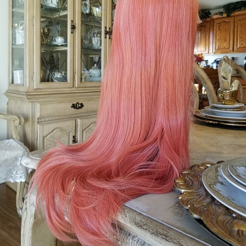 Orange Beauty Lace Front Wig - Thumbnail 3
