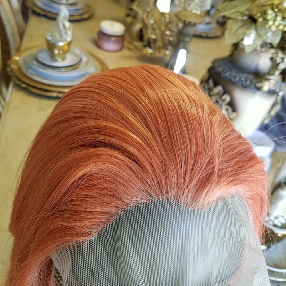 Orange Beauty Lace Front Wig - Thumbnail 15