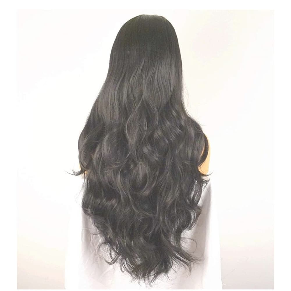 Wavy Long Beautiful Full Wig - Thumbnail 4