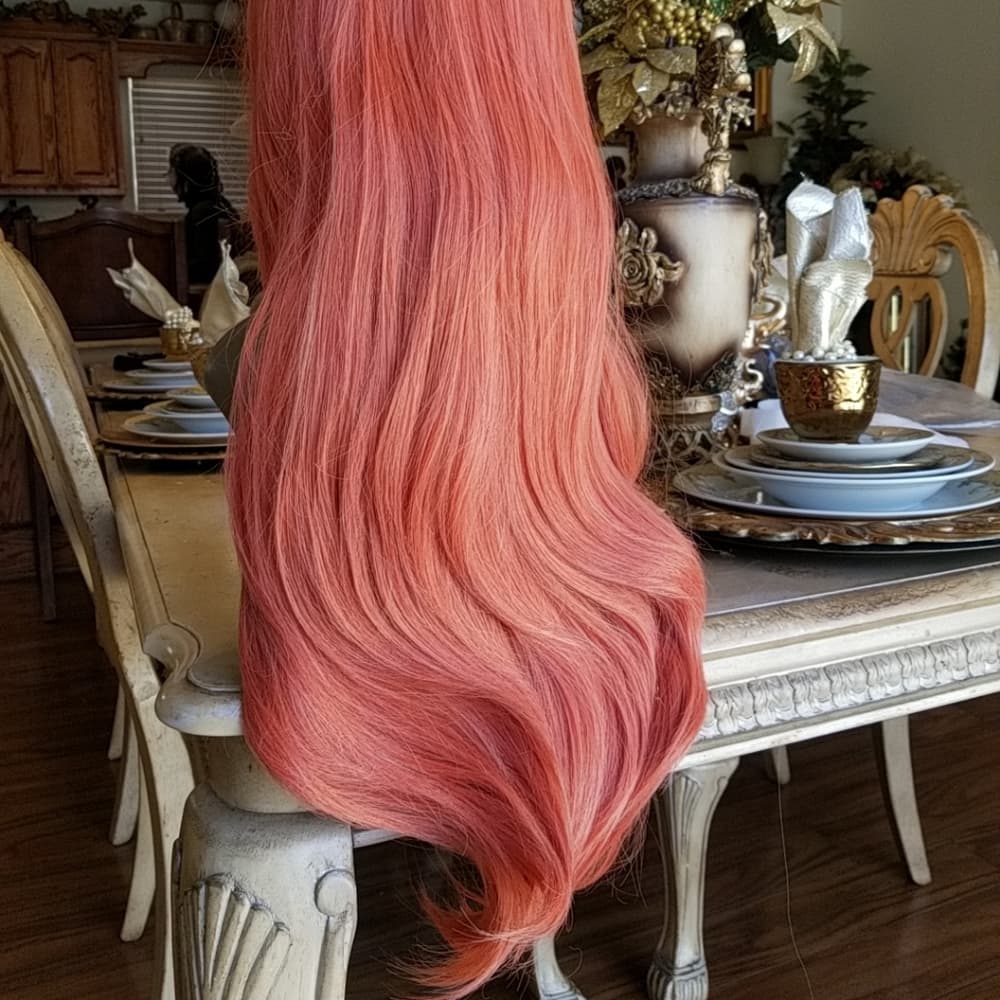 Orange Beauty Lace Front Wig - Thumbnail 16