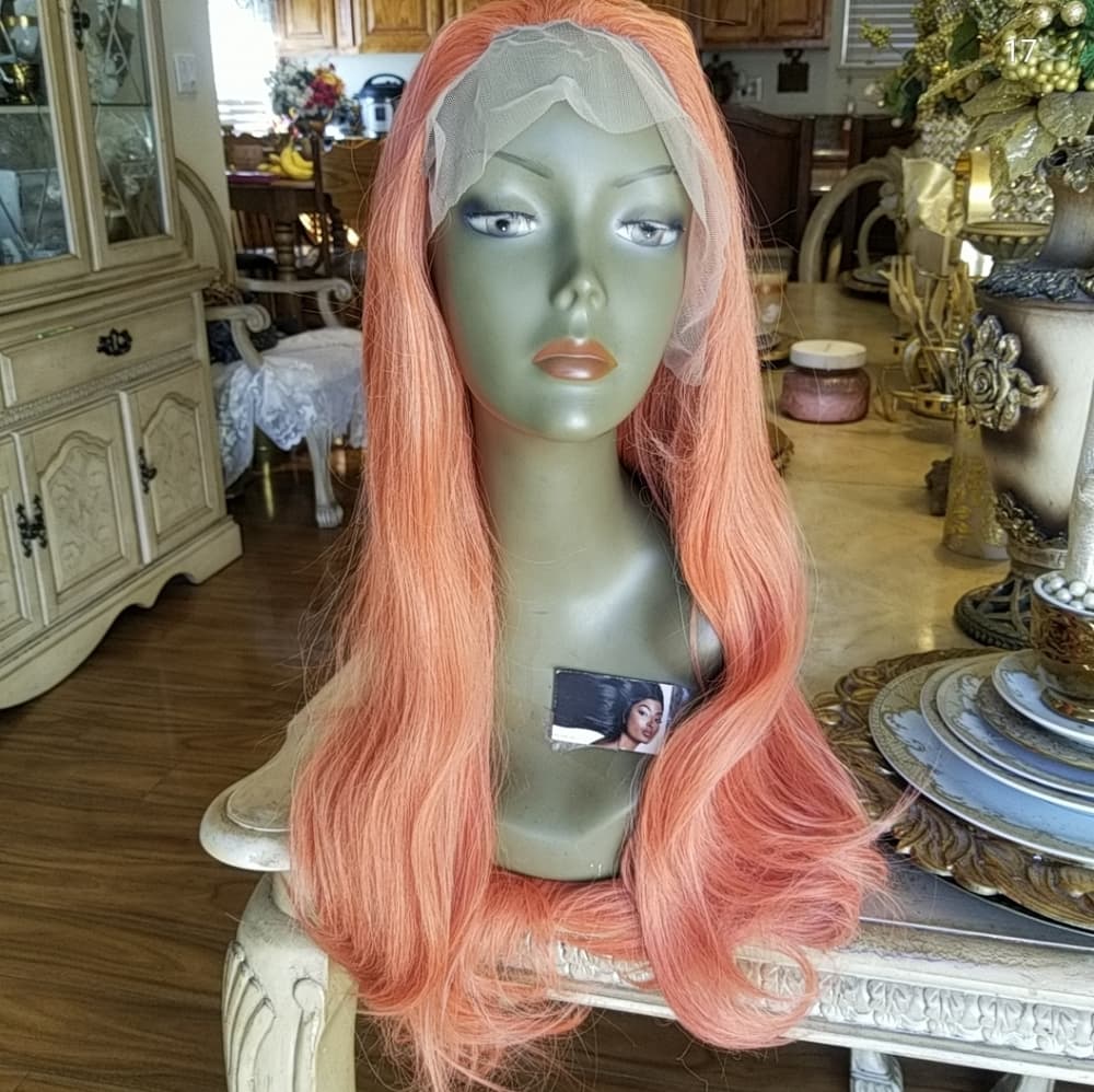 Orange Beauty Lace Front Wig - Thumbnail 10
