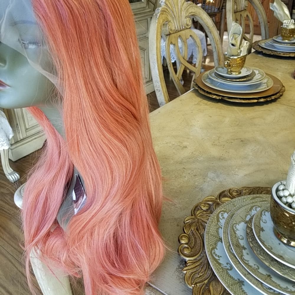 Orange Beauty Lace Front Wig - Thumbnail 11