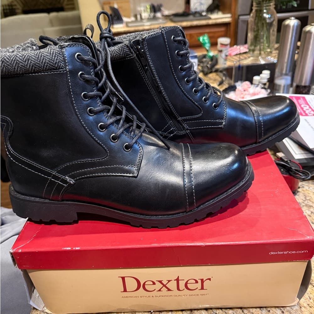 Dexter combat style men’s boots Botte Norton sz 11 - Thumbnail 5