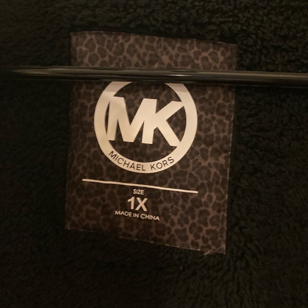 Women’s Michael Kors hooded leopard coat - Thumbnail 3