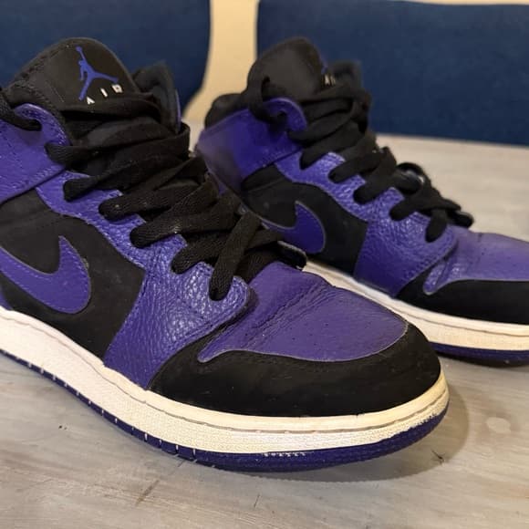 Youth Air Jordan 1 dark concord sz 6.5Y - Thumbnail 6