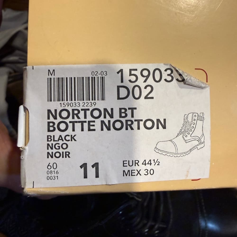 Dexter combat style men’s boots Botte Norton sz 11 - Thumbnail 3