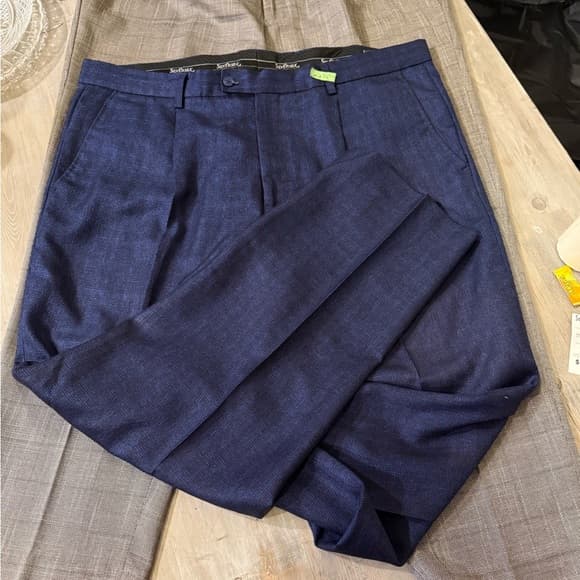 2 silver silk men’s dress pants 40x30 - Thumbnail 6