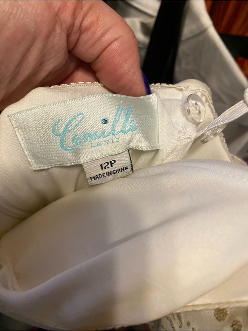 Camille la vie beautiful formal dress sz 12P - Thumbnail 2