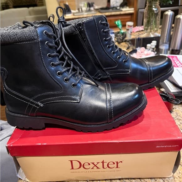 Dexter combat style men’s boots Botte Norton sz 11 - Thumbnail 6