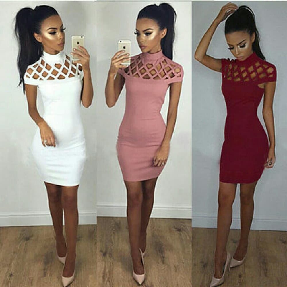Beautiful Fashion Sleeveless Cocktail Dress