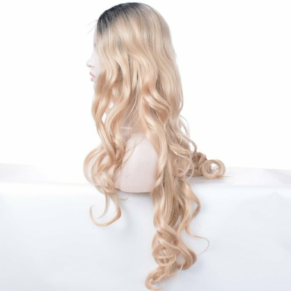 Ombre Blonde Beauty LaceFront Wig26-28 inches!! - Thumbnail 3