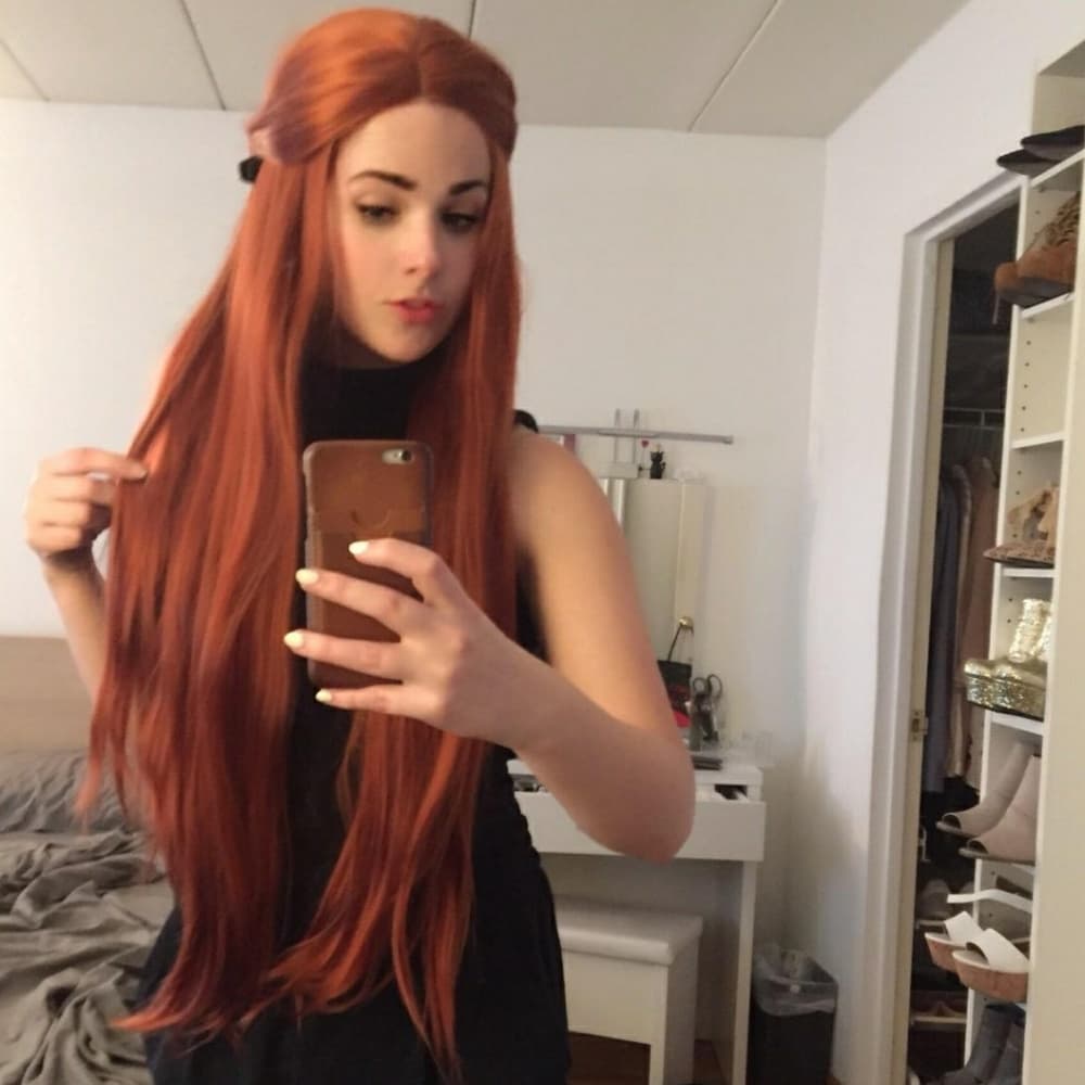 Copper Red Beauty LaceFront Wig 24-28 inches!!! - Thumbnail 8