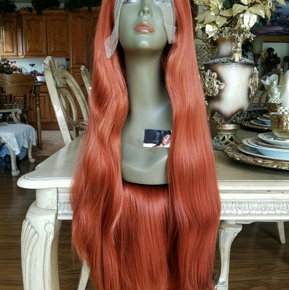 Copper Red Beauty LaceFront Wig 24-28 inches!!! - Thumbnail 7